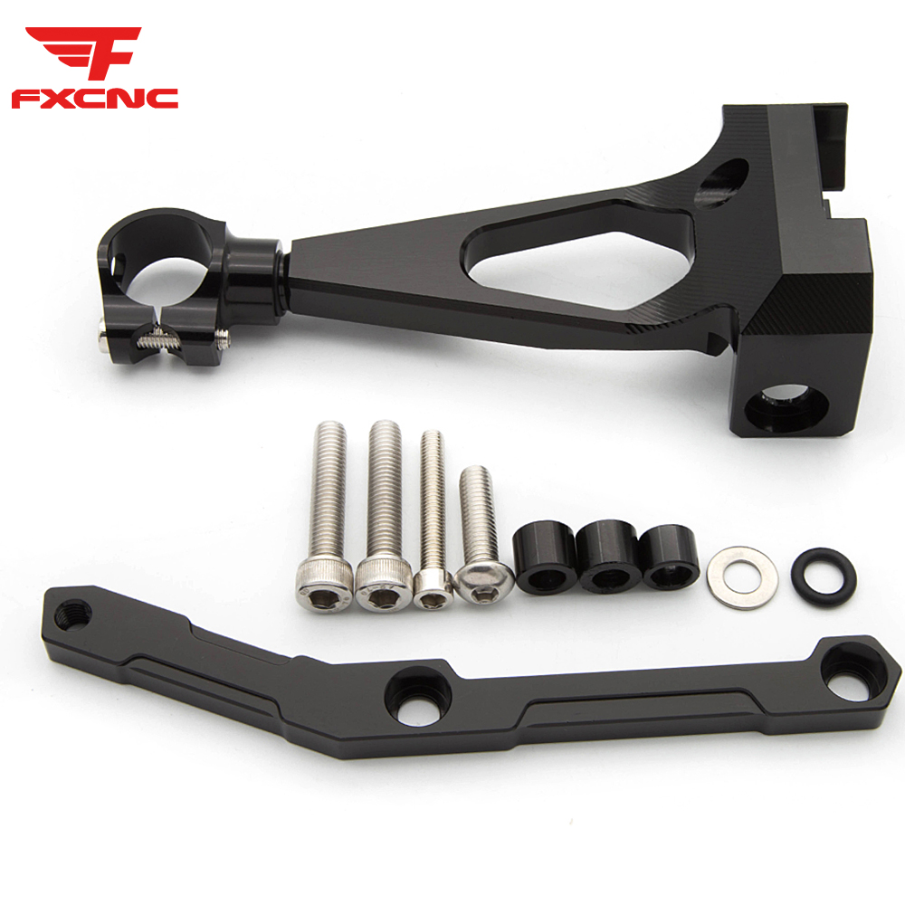 Steering Damper Stabilizer Kit Cnc - Кронштейн-держатель для мотоциклетного рулевого демпфера из
