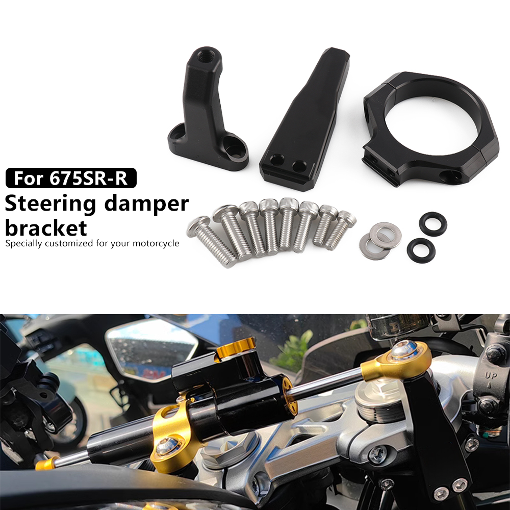 Новый комплект кронштейнов для – обзор и цена Steering Damper Stabilizer Kit Cnc