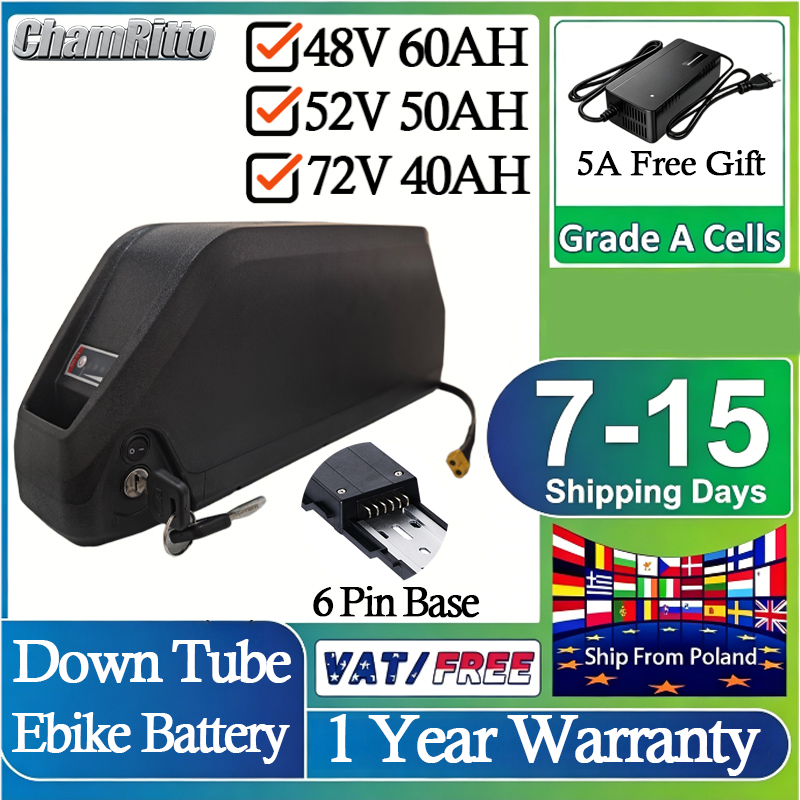 Аккумулятор для электровелосип – обзор и цена 60V 30Ah 21700 Battery Pack
