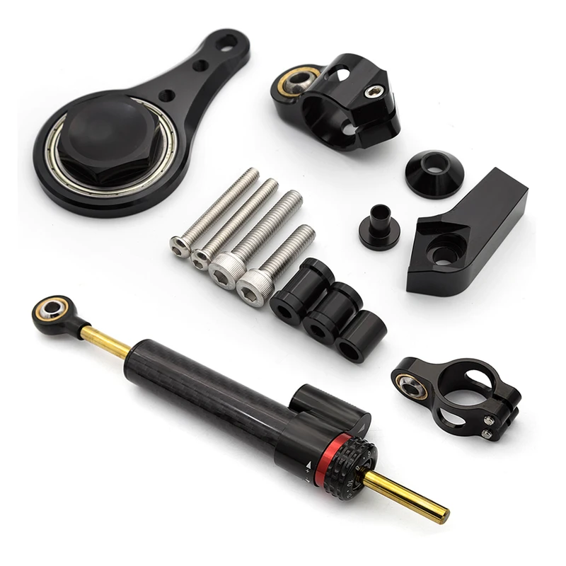 Для Kawasaki Ninja ZX-6R ZX636 – обзор и цена Steering Damper Stabilizer Kit Cnc